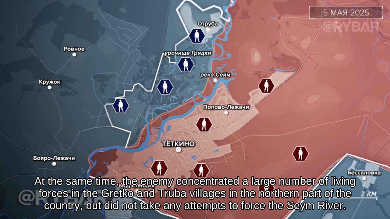 🇷🇺 🏹 🎣 Rybar's Analysis: Failure of the Ukrainian Armed Forces in the Kursk Region