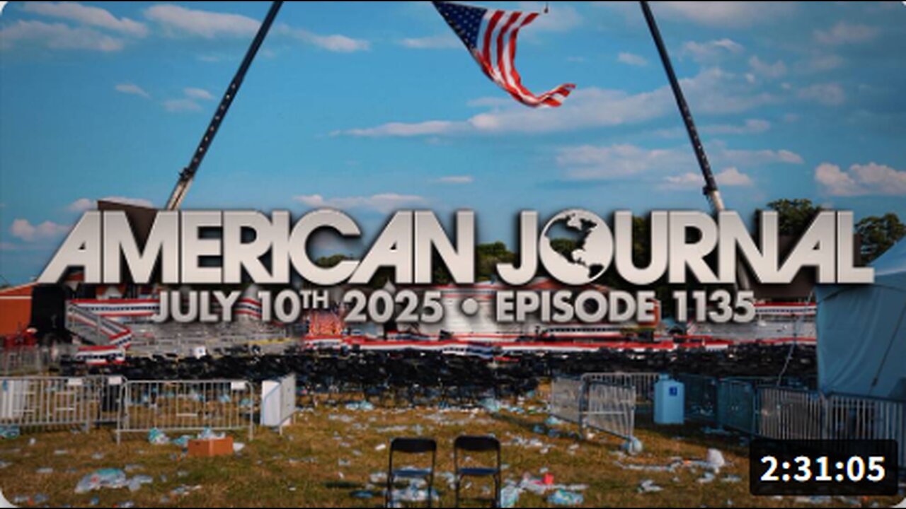 The American Journal: Six Secret Service Agents Suspended For Last Year’s Attempted Assassination Of President Trump In Butler, PA — Still No Answers About Shooter Or Standdown! - FULL SHOW - 07.10.2025