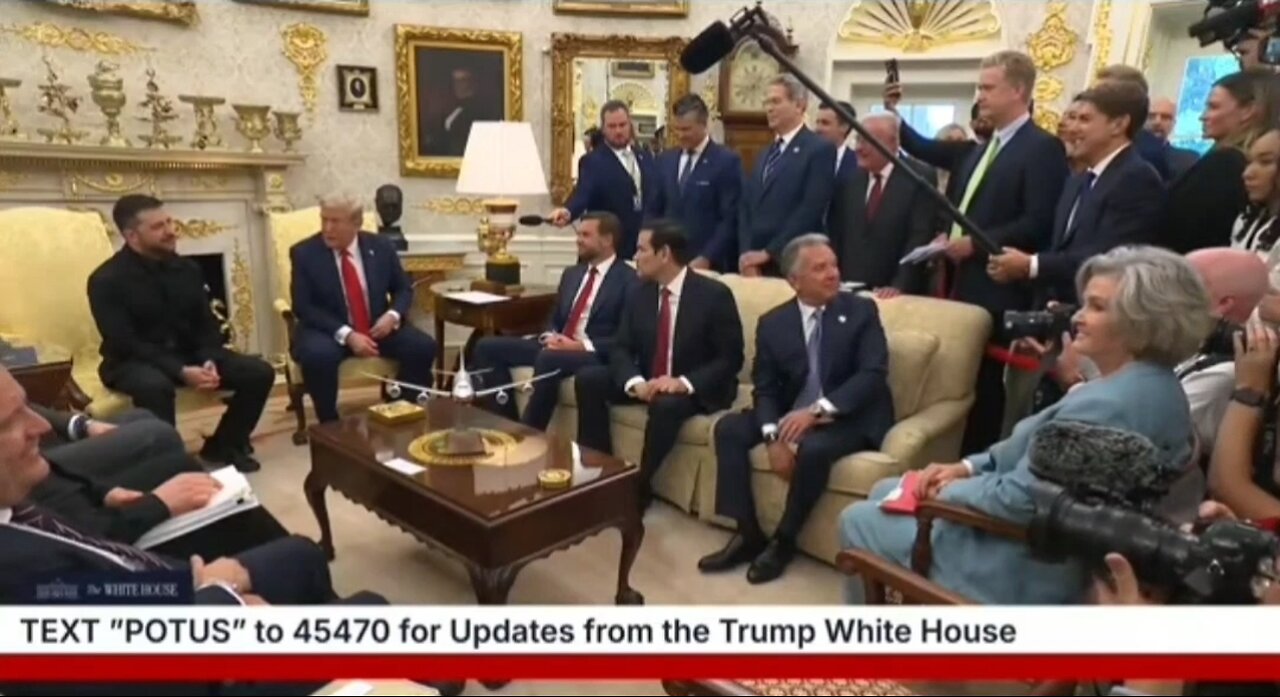 LOL Trump to Zelensky: You Look Fabulous In Your Suit