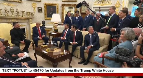 LOL Trump to Zelensky: You Look Fabulous In Your Suit
			