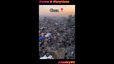 GAZA COMPLETELY DESTROYED