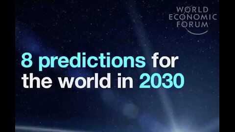 WEF predictions for 2030
