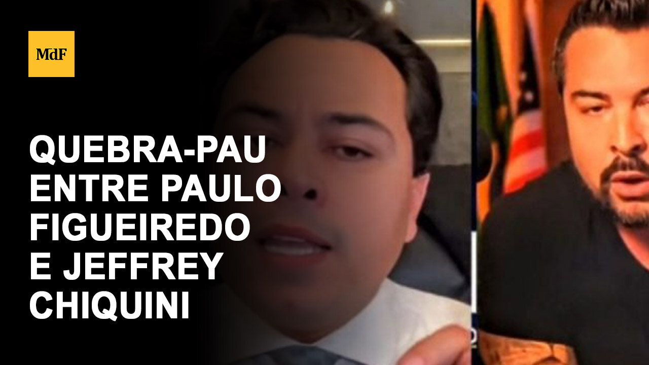 Discussão entre Paulo Figueiredo e Jeffrey Chiquini