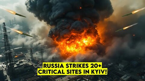 Kyiv Under Fire: Russia Launches Most Devastating Aerial Assault of the War!