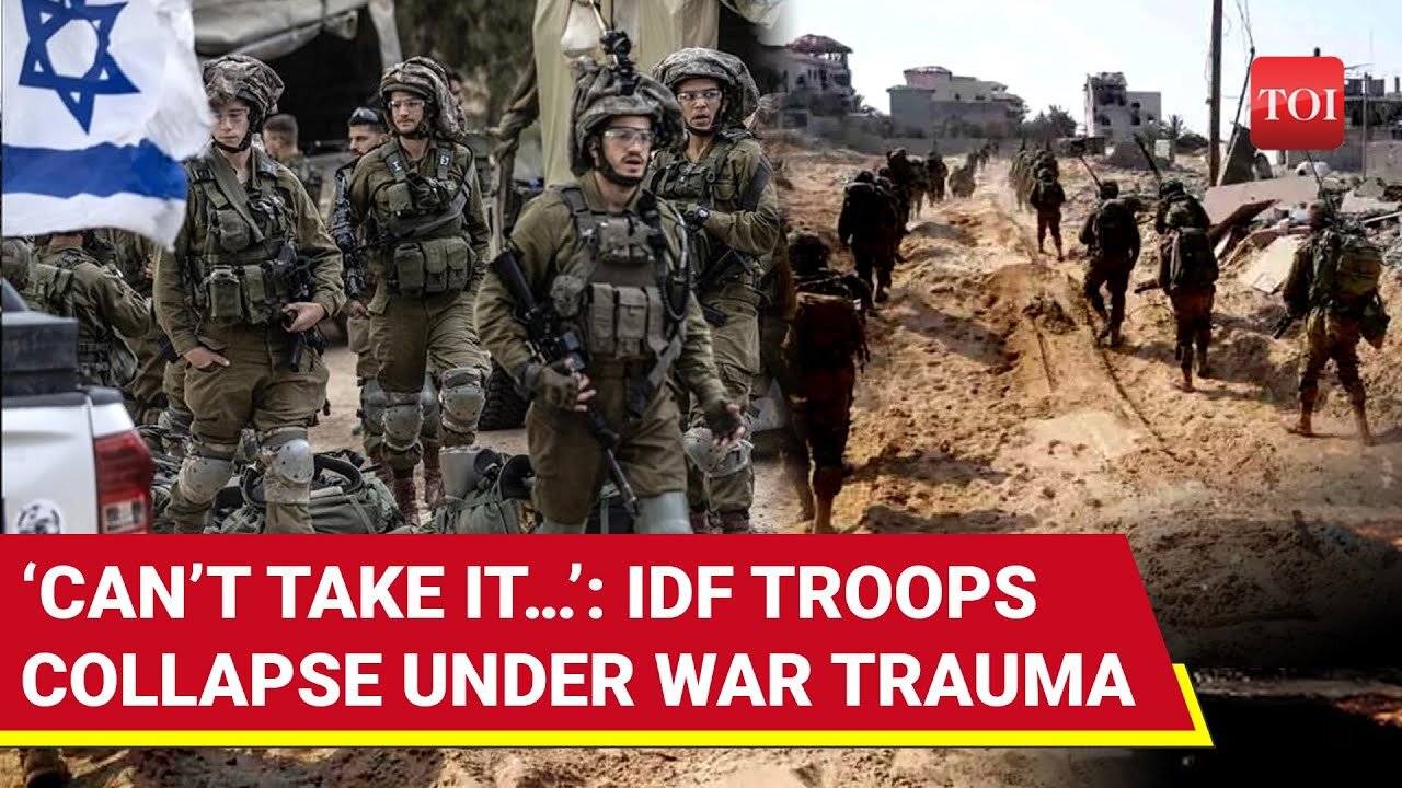 Israel’s Army In Crisis? IDF Soldiers Break Down Amid Gaza War Trauma, Thousands Seek Urgent Rehab