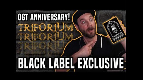 NEW OGT 6th Anniversary Cigar Triforium by Black Label Trading Co.