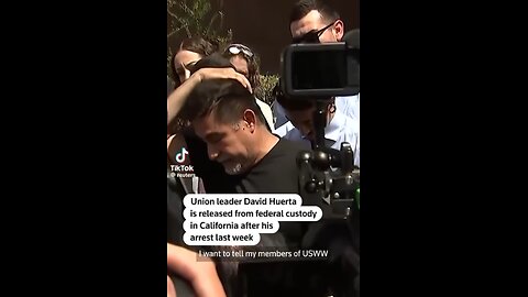 David Huerta sorry for his actions when he was arrested.