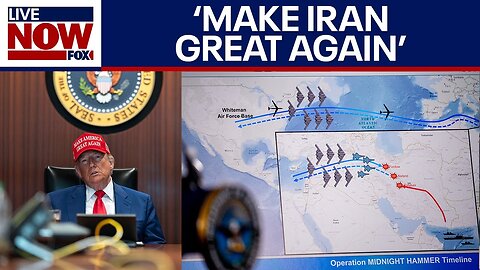 President Trump hints at Iranian regime change following U.S. strikes on nuclear