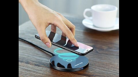 Smart Dual-mode Fast Wireless Charger for iPhone 8_X and Samsung
