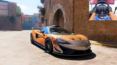 McLaren 620R - Forza Horizon 5 | Thrustmaster T300RS gameplay