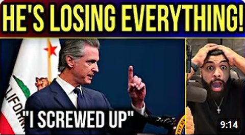 Gavin Newsom LOSES HIS MIND on Live TV When REALIZES He Just ENDED His CAREER With FATAL MISTAKE