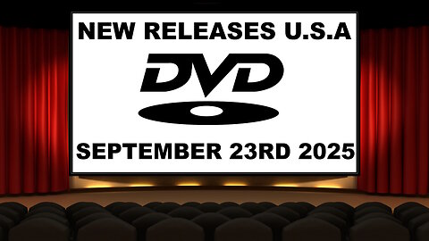 NEW DVD Releases [SEPTEMBER 23RD 2025 | U.S.A]