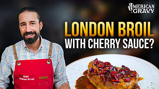 London Broil With Cherry Sauce!? A Must Try Dish!