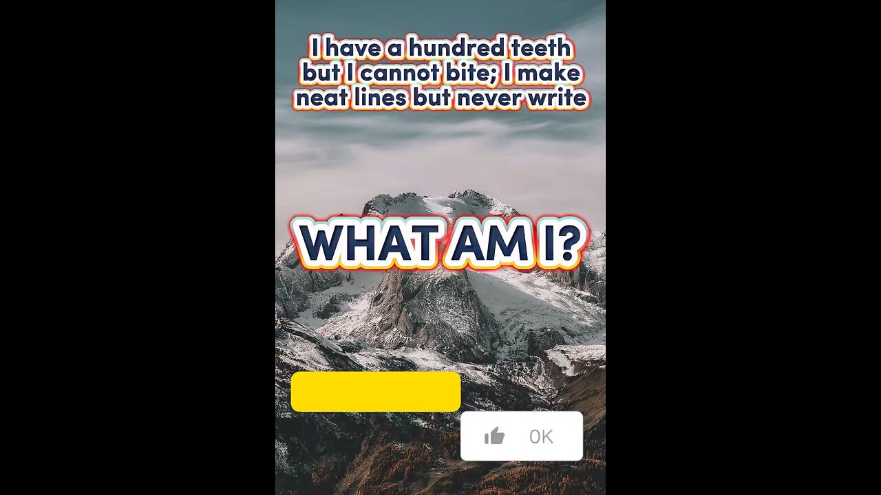 Can You Solve the Riddle? 🤯