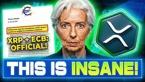 XRP HOLDERS PAY ATTENTION! THE ECB JUST ANNOUNCED SOMETHING INSANE!