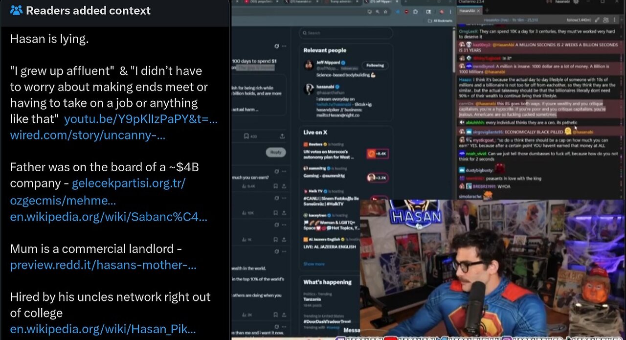 Hasan’s INSANE Journey: From BROKE to RICH Community Noted On X