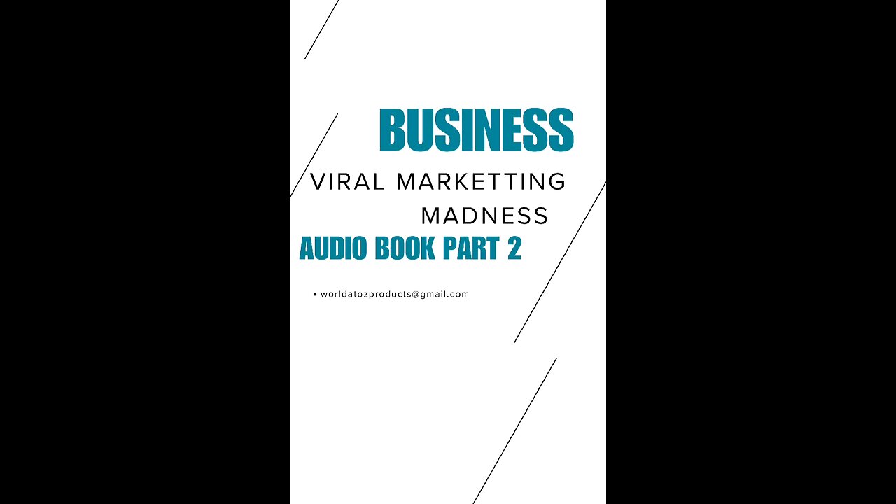 Viral marketing madness audio e book in english language part 2 @fatimafreelancer5786
