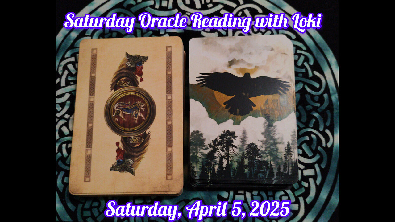 Saturday Oracle Reading with Loki: April 5, 2025