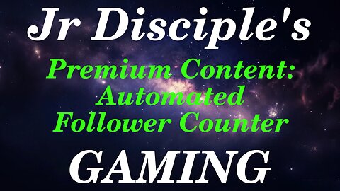 Automated Follower Counter [in 1440p]