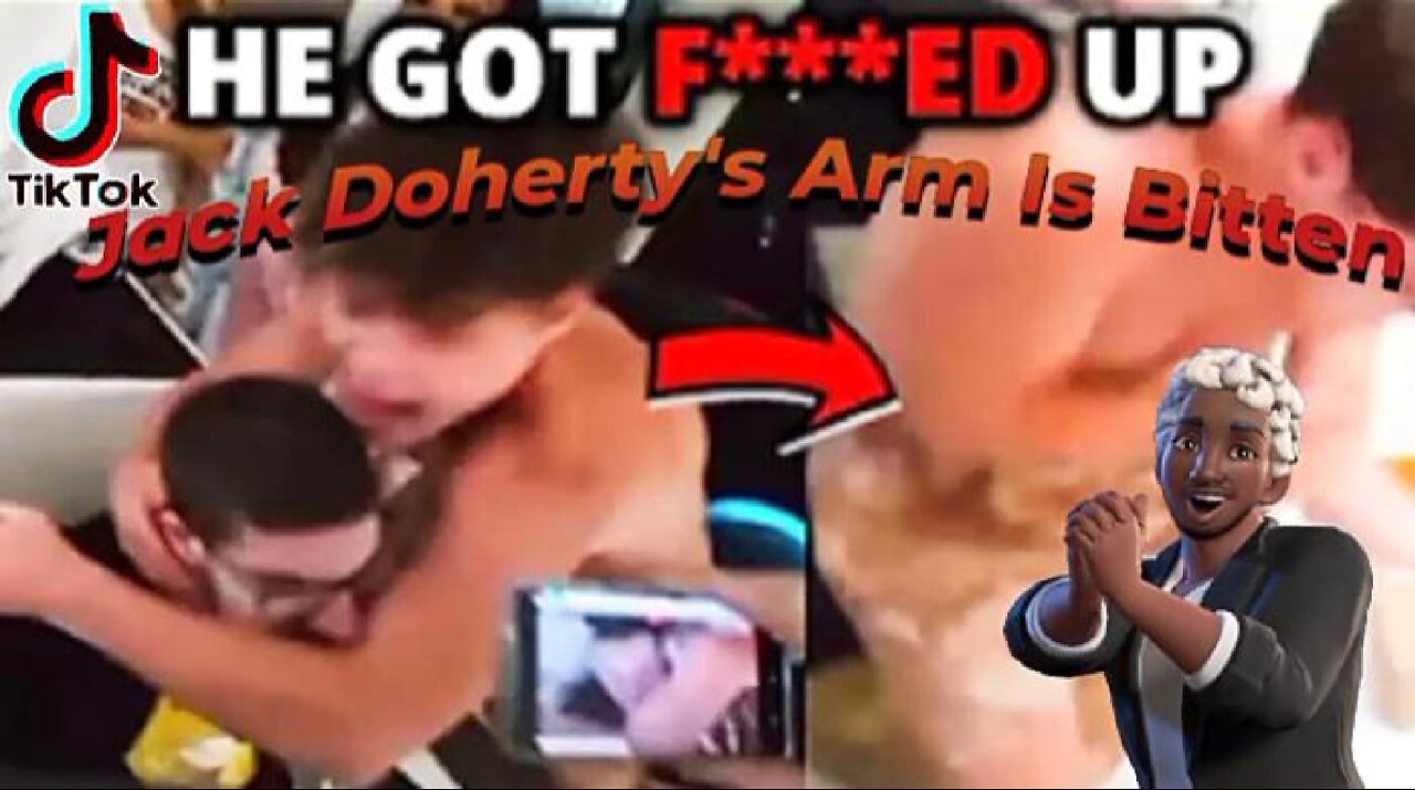 Nuisance TikTok Streamer "Joshua Block" Bites Jack Doherty