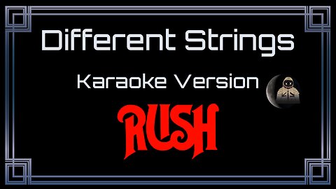 Rush - Different Strings (CC)