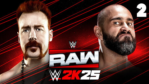 WWE 2K25 Raw June 30th 2025 - Match 2: BANGER!