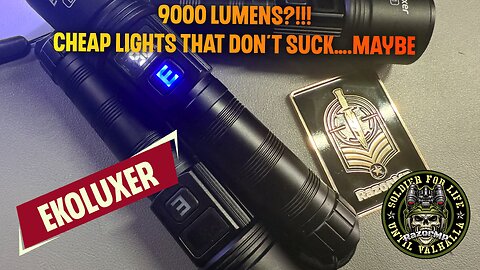 EkoLuxer LED Rechargeable Flashlights