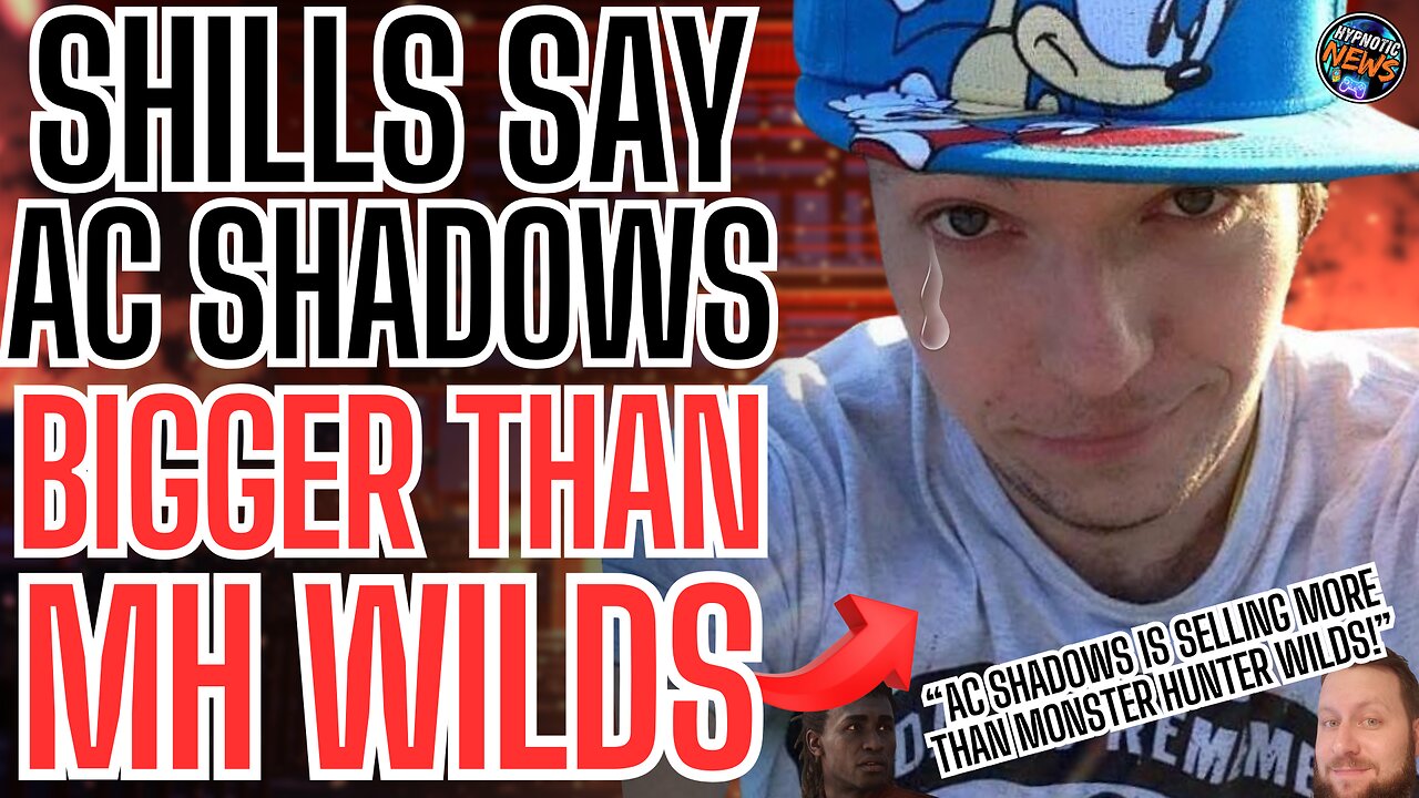 Ubisoft Shills KEEP LYING As Fake Gamers Claim Assassins Creed Shadows Is BIGGER Than MONSTER HUNTER