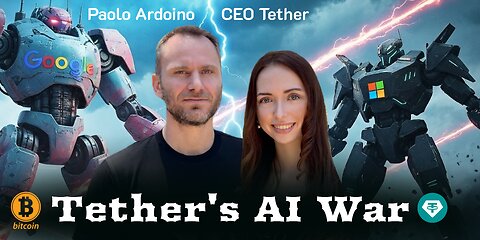 Why Tether is Betting $575M to Fight Big Tech's AI. Paolo Ardoino interview Token2049