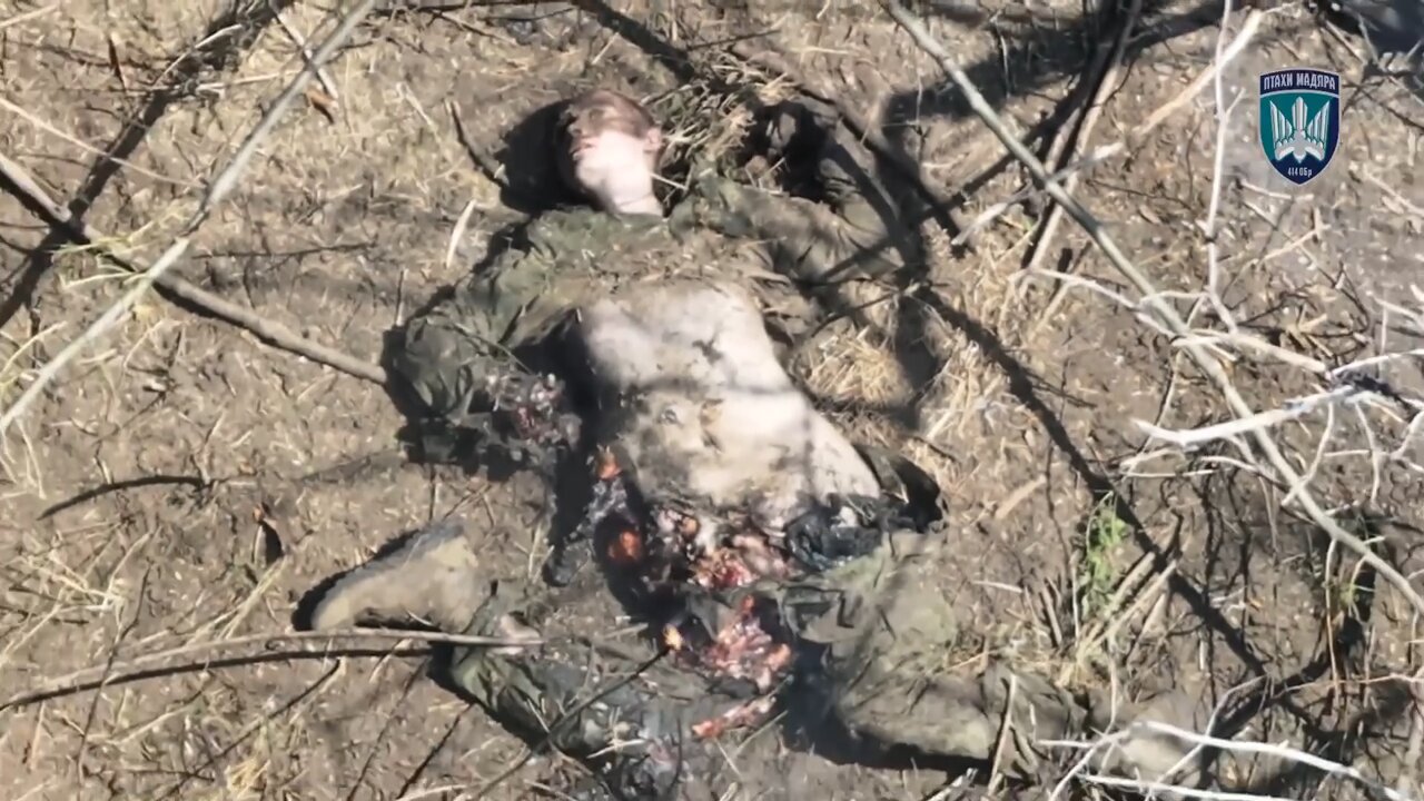 FPV Drone Shreds Russian Fascist’s Legs in Pokrovsk Bloodbath