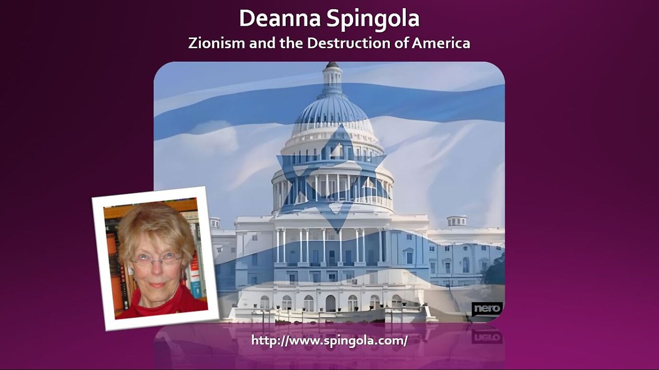 BANNED by YouTube - Deanna Spingola (RIP) - Zionism and the Destruction of America (2016)
