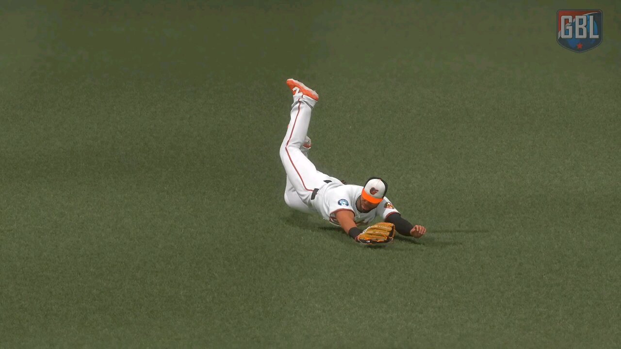 Cedric Mullins Diving Catch