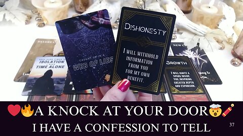❤️‍🔥A UNEXPECTED KNOCK AT THE DOOR😮ARRIVES W/GIFTS & CONFESSIONS 🤯TWIN FLAME COLLECTIVE LOVE TAROT💖✨