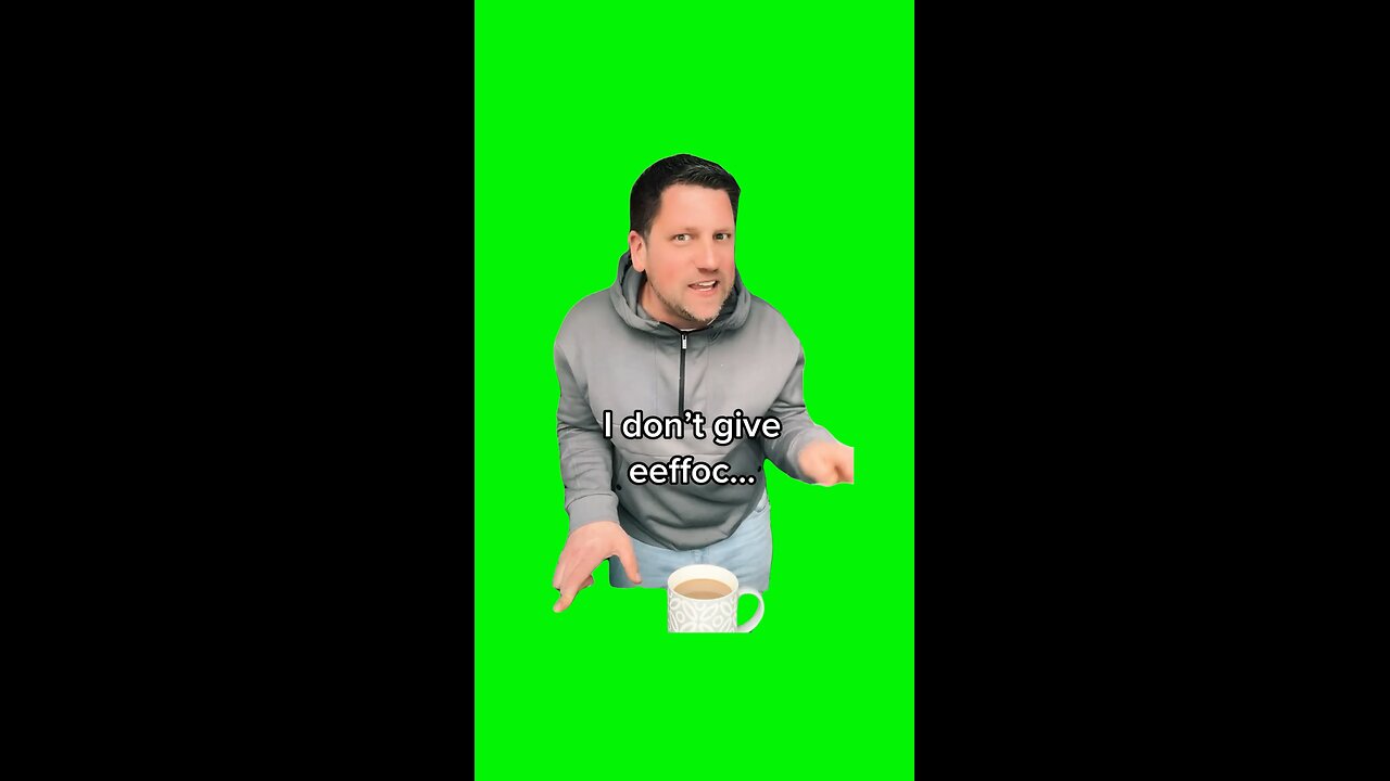 Coffee Spelled Backwards Is Eeffoc | Green Screen #eeffoc #coffee #brainrot