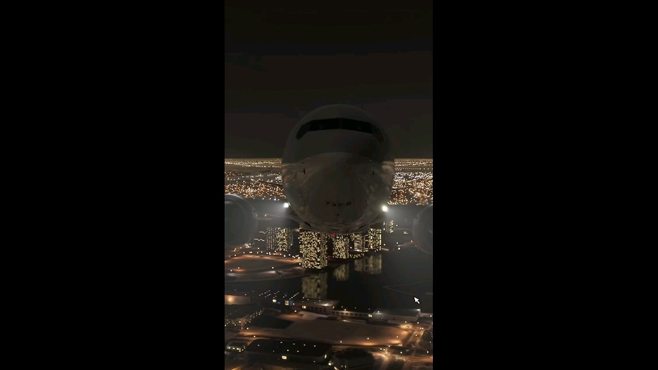 Boeing 737 Max 8 Qatar Airways Flying on Dubai