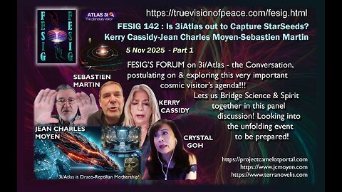 FREE ENERGY MTG RE 3I/ATLAS PART ONE