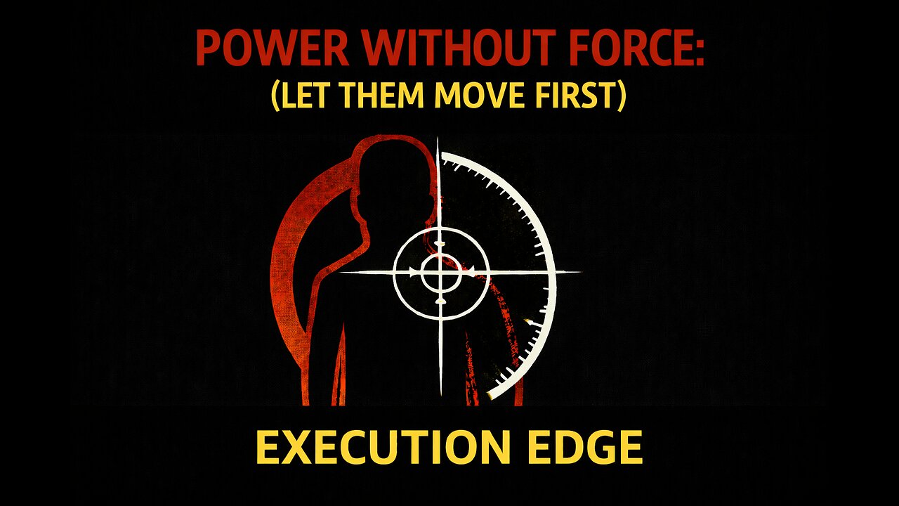 Power Without Force: Let Them Move First | Execution Edge