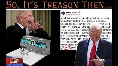 President Trump Has A Message For President Autopen