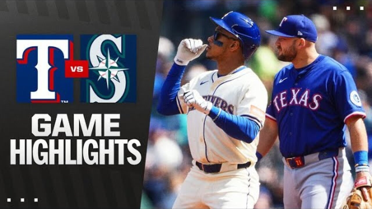 Rangers vs. Mariners Game Highlights (4/13/25) | MLB Highlights