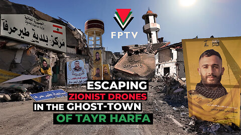 Escaping Zionist Drones in the Ghost-Town of Tayr Harfa: A Normal Day in Ceasefire South Lebanon.