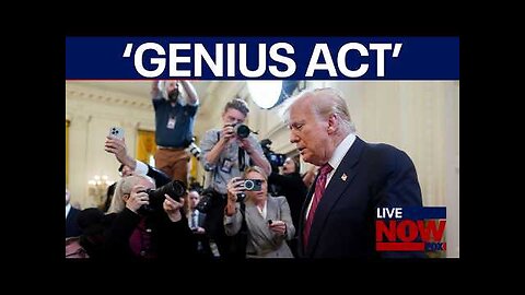 President Trump signs landmark cryptocurrency bill into law