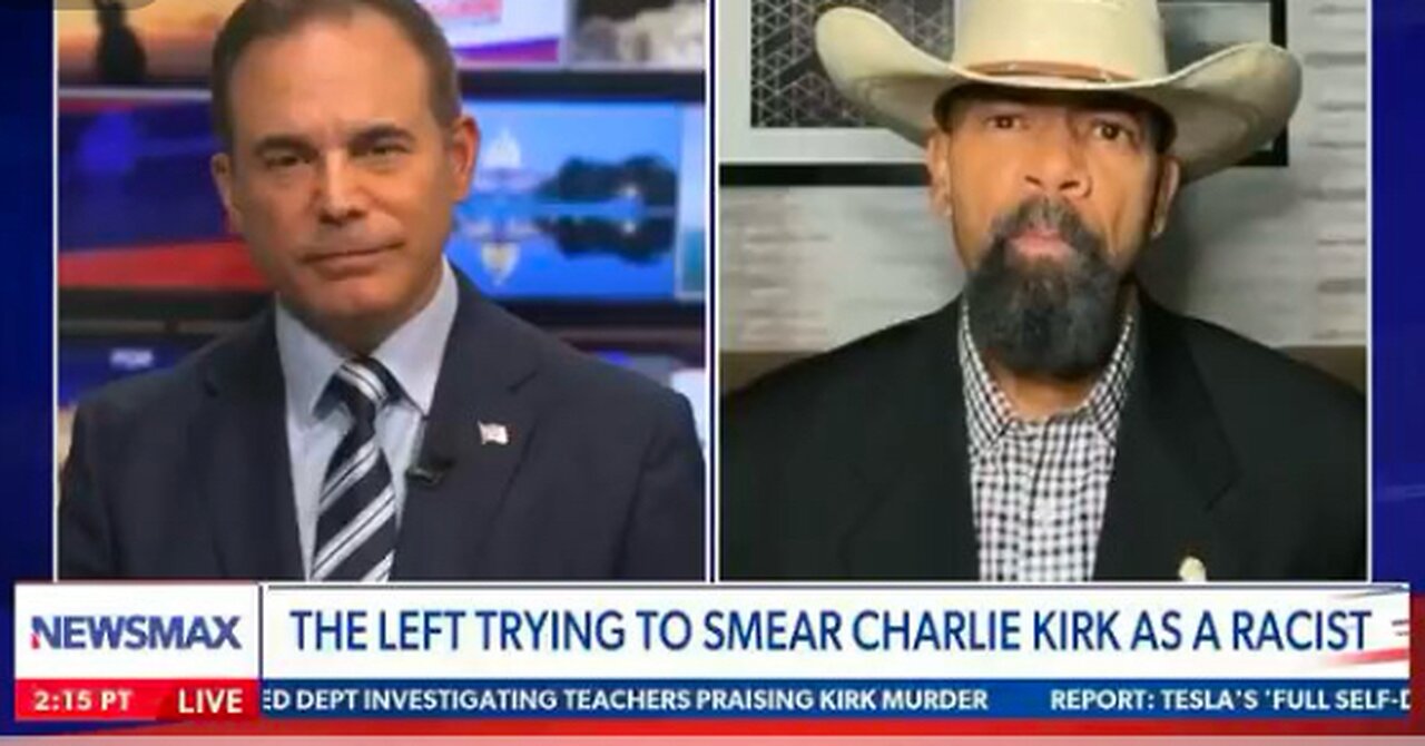 Sheriff David Clarke spoke about left-wing radicalism and Antifa