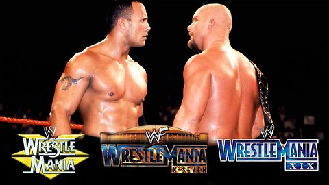 The Best of WrestleMania 1/25 | The Rock & Stone Cold Trilogy