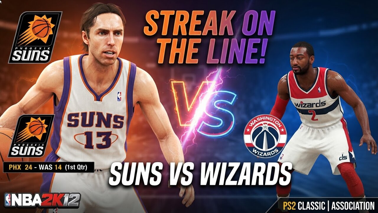NBA 2K12 | Association Mode 2011-2012 | Suns VS Wizards