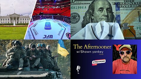 UFC Chaos, White House Drama, & Bombshell News! | Aternooner w/ Shawn