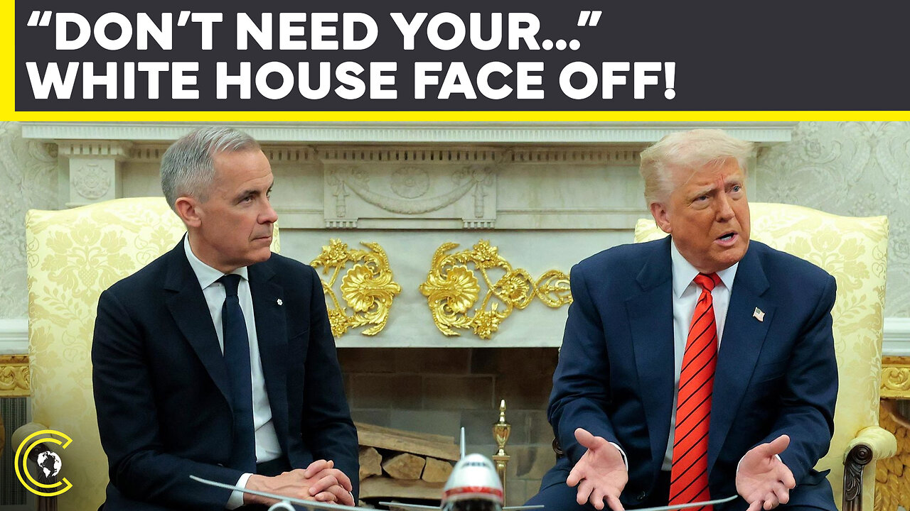 Canada for Sale? Trump’s Shocking Pitch and Carney’s Defiant Response! Trade War Threats | CLRCUT