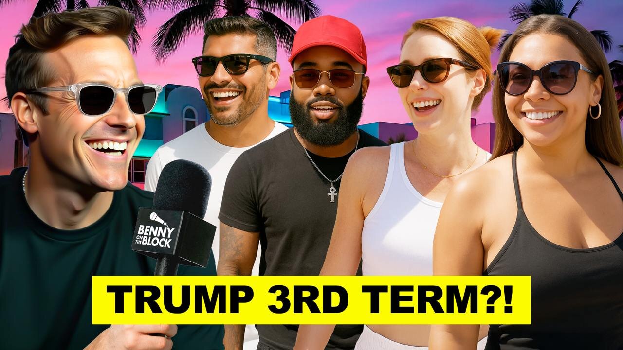 I Asked Students in Miami If They’d Vote for Trump for a THIRD Term | Their Answers Will SHOCK You