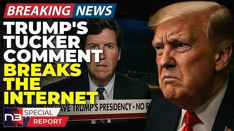 🚨BREAKING: The Trump-Tucker Thing That Happened Today Has The Internet COMPLETELY Broken - WTF