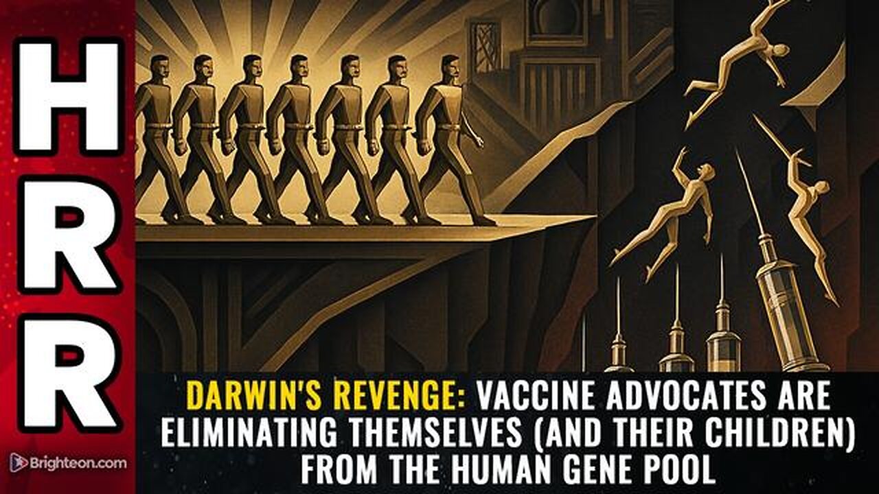 DARWIN'S REVENGE - Vaccine advocates are eliminating themselves...