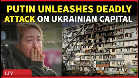 😔 LIVE | Ukraine Faces Putin’s WRATH, Missiles & Drones BOMBARD Kyiv In Deadly Russian Attack